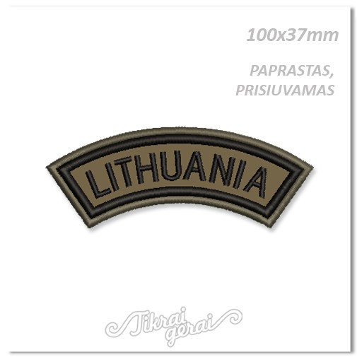 Antsiuvas LENKTAS LITHUANIA