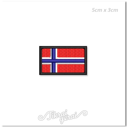 Antsiuvas Norvegijos vėliava