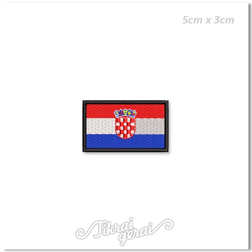 Antsiuvas Kroatijos vėliava